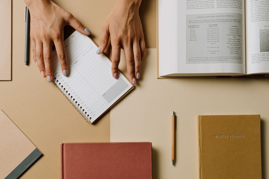 Notion task database with status and due date columns